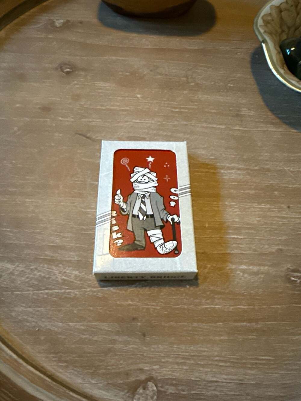 Vintage Liberty Bridge 'Risk?' Playing Cards - Bandaged Man Accident Victim Them